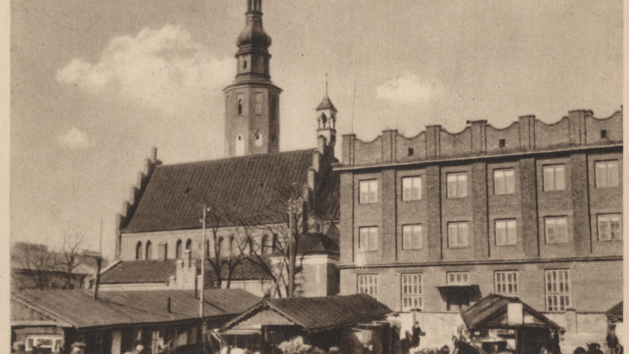 Kościół św. Jana na pocztówce z międzywojnia (2)