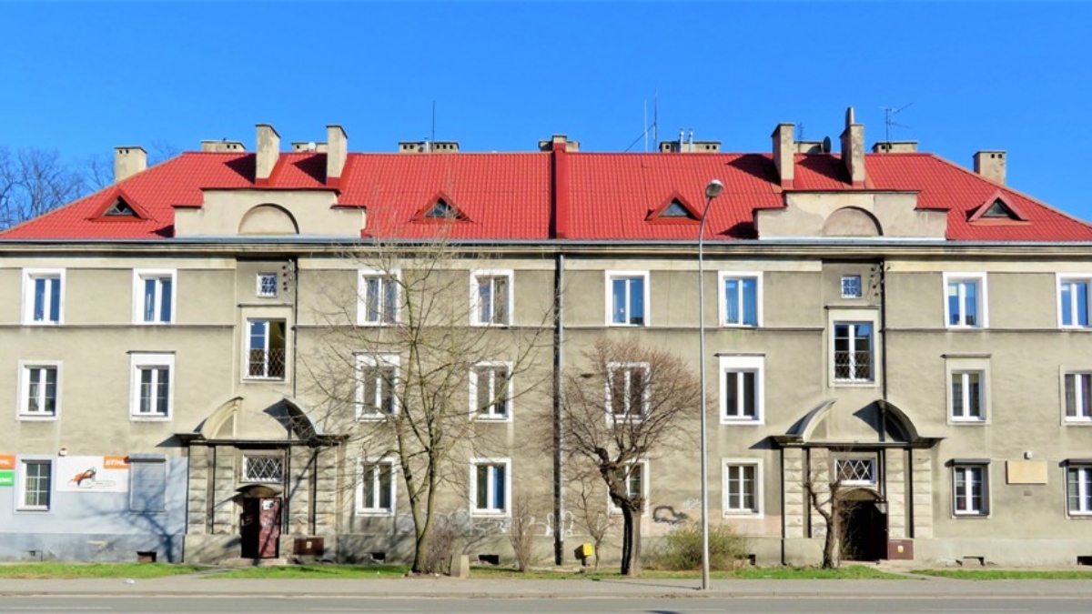Blok oficerski przy ul. Malczewskiego 20, fot. P. Puton