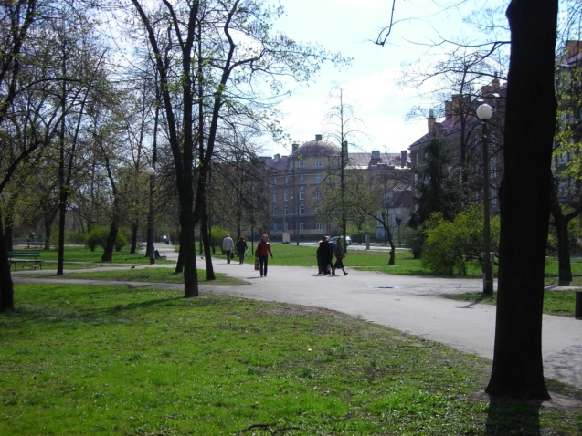 Fragment parku. Fot. P. Puton, 2010